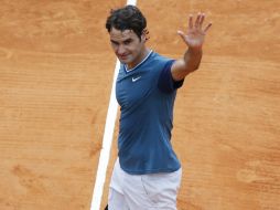 Federer disputará la semifinal número 50 en un Masters 1000. AFP /