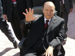 El presidente Abdelaziz Buteflika fue electo por la ciudadanía una vez más. EFE /