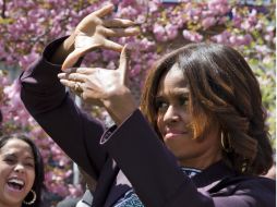 La primera dama de EU, Michelle Obama, aparecerá además en el final del show televisivo 'Parks and Recreation'. ARCHIVO /