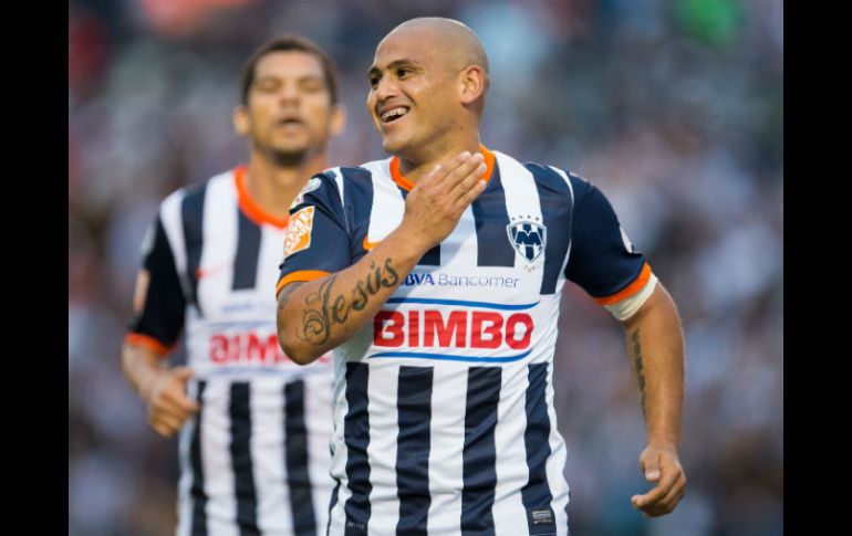 El chileno Humberto Suazo se encargó de sellar la victoria de Monterrey. MEXSPORT /