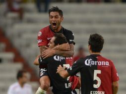 Rodrigo Millar anotó el gol para Atlas. MEXSPORT /