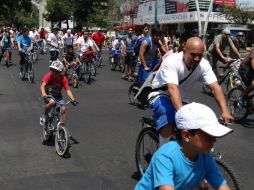 El próximo domingo Comude Guadalajara celebrará a los niños en el Área Infantil de la Vía RecreActiva. ESPECIAL /