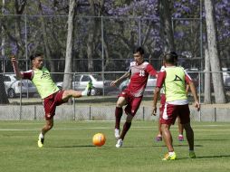 Aspecto de un entrenamiento de Estudiantes Tecos. ARCHIVO /