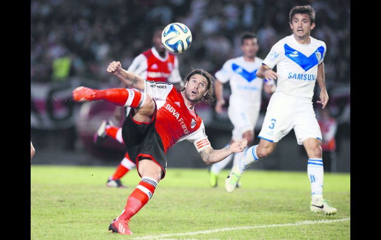 Fernando 'Torito' Cavenaghi dejó al Pachuca para regresar al club que lo formó para intentar regresarlo a los primeros planos. AFP /