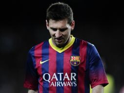 Lionel Messi ha sido criticado por afición blaugrana a pesar de todos sus logros. AFP /