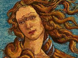 Entre las imágenes se encuentra la versión de la obra 'El nacimiento de Venus', de Botticelli, pixelada. ESPECIAL /