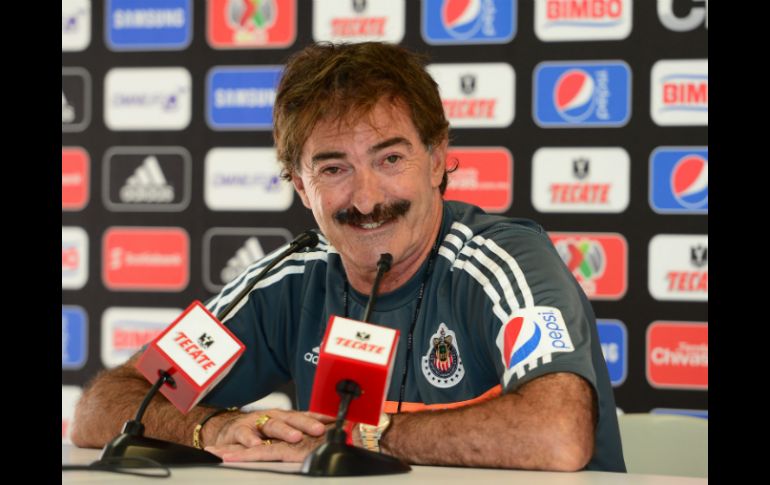 Ricardo La Volpe menciona que aunque llegue el equipo sin posibilidades de calificar a la Liguilla, el domingo tienen que ganar. MEXSPORT /