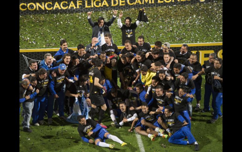 Los Cementeros estrenarán su título de Liga de Campeones de Concacaf ante los de la UNAM. MEXSPORT /