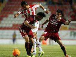 Estudiantes Tecos se enfrenta al Necaxa en la vuelta de semifinales. MEXSPORT /