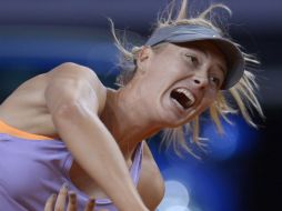 Maria Sharapova avanza por tercer año consecutivo a la final del torneo de Stuttgart, Alemania. AFP /