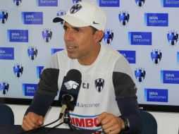 Carlos Barra,  expresa que en el último partido ante chivas buscarán hacer un buen partido que los lleve a la victoria. ESPECIAL /