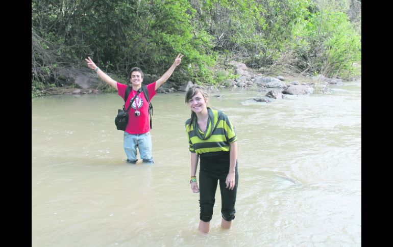 Un lugar especial. Aquí se disfruta de caminos enmarcados por agua.  /