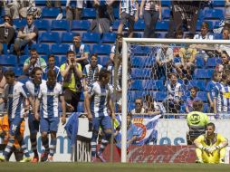 El equipo de Javier Aguirre no pudoe contra una escuadra que pelea no perder la categoría. EFE /