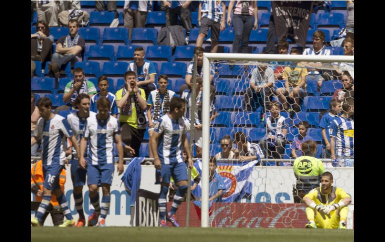 El equipo de Javier Aguirre no pudoe contra una escuadra que pelea no perder la categoría. EFE /