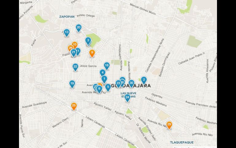 La tradicional Foursquare seguirá existiendo y se centrará en facilitar la localización de sitios de interés y comercios. ESPECIAL /