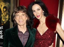 Mick Jagger interpretó una canción de Bob Dylan, para homenajear a L´Wren Scott, quien fue su compañera durante muchos años. AP /