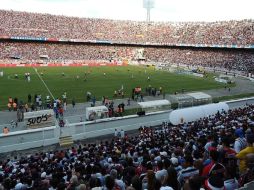 El fanático perdió la vida después de ser golpeado por un excusado, durante un partido en el noreste de Brasil. ARCHIVO /