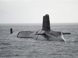 Es el tercer submarino británico de propulsión nuclear que recala en lo que va del año en la bahía de Algaciras. ARCHIVO /