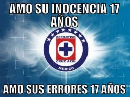 Imagen de uno de los memes en alusión a la derrota del Cruz Azul. ESPECIAL /