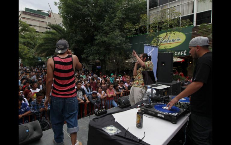 Varios colegas musicales demostraron su talento en el festival.  /