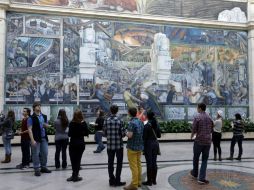 Los visitantes del Instituto de Artes de Detroit podrán saberlo todo sobre los famosos murales industriales de Diego Rivera. AP /