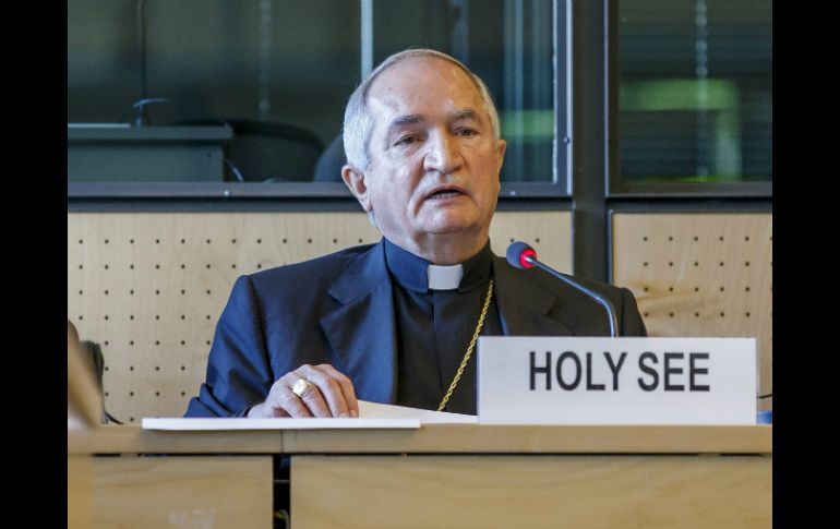 Silvano Tomasi da declaraciones ante el Comité de la ONU contra la Tortura. EFE /