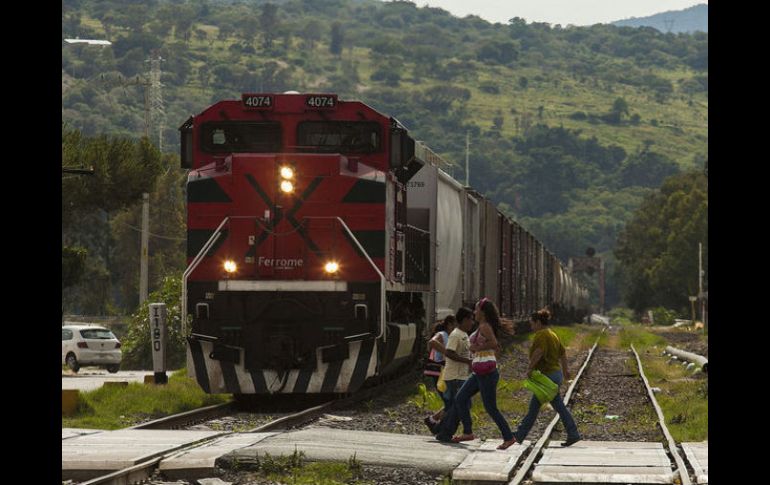 Otro de los proyectos, señala el Gobierno de Jalisco, será el tramo corto del ferrocarril Aguscalientes-Guadalajara. ARCHIVO /