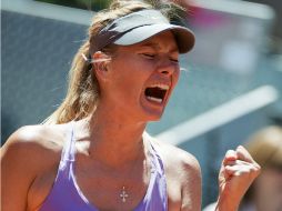 El camino de la rusa hacia el título se ve despejado tras al retiro de Serena Williams por una lesión. AFP /