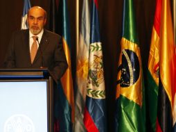 El director general de la FAO, Graziano da Silva recordó que el acuerdo entre México y la FAO comenzó a gestarse hace un año. EFE /