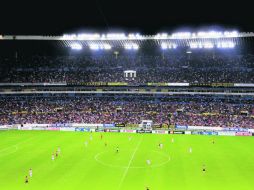 Hace cinco meses el Jalisco se abarrotó para ver la final entre UdeG y Necaxa, hoy se espera un escenario igual de esplendoroso.  /