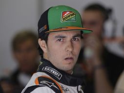 Sergio Pérez (foto) y Esteban Gutiérrez no participarán en la Q3 del GP de España. AP /