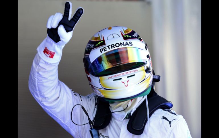 Para Hamilton, esta es la ''pole'' número 35 de su carrera y la cuarta en lo que va del 2014. AFP /