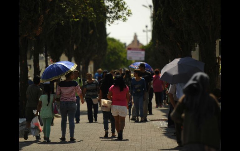 Al Panteón de Mezquitán acudieron seis mil 843 visitantes.  /