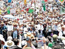 Esta segunda edición supera en número a la marcha anterior; los participantes acuden por voluntad propia. ARCHIVO /