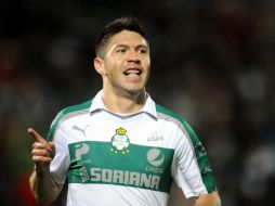 El goleador parece ser el nuevo futbolista de las Aguilas. ARCHIVO /