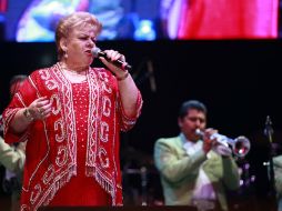 Paquita la del Barrio expresó que se sentía muy contenta de conocer a Marisela. ARCHIVO /