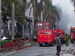 Muchas de las fábricas atacadas son taiwanesas o surcoreanas. AP /