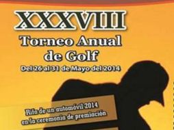 Las inscripciones para el XXXVIII Torneo de Golf del Club Santa Anita están abiertas. ESPECIAL /