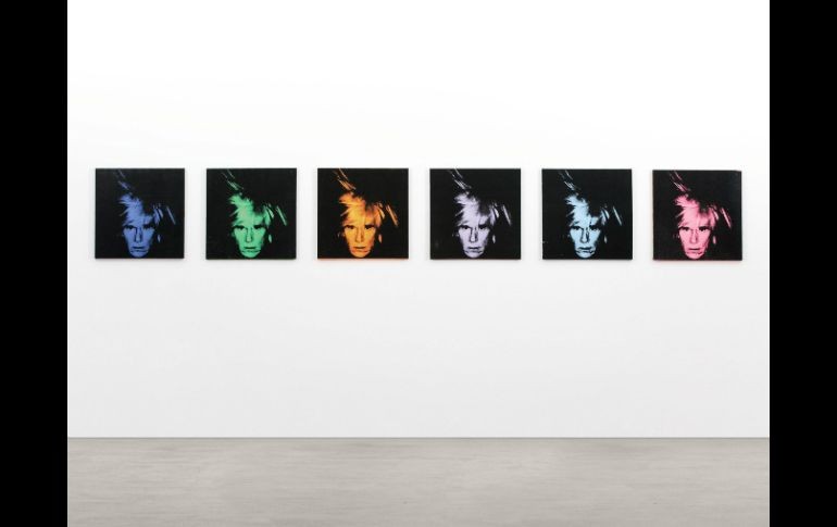 Imagen de 'Six Self Portraits' del artista Andy Warhol. EFE /