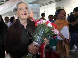 Poniatowska, de 82 años, en abril pasado recibió el Premio Cervantes. ARCHIVO /