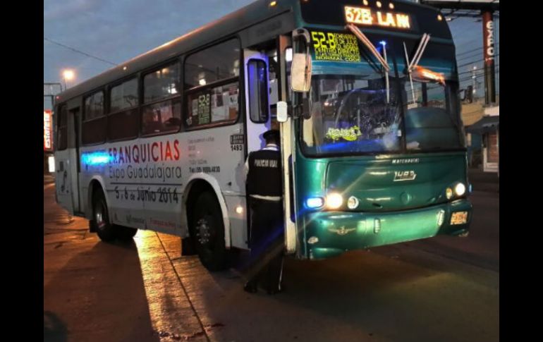 En el accidente se vio involucrada una unidad de la ruta 52-B. ESPECIAL /