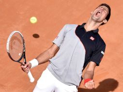 Ahora, Djokovic, espera por el español Rafael Nadal o el búlgaro Grigor Dimitrov para disputar la final. EFE /