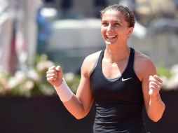 La italiana, Sara Errani disputará su segunda final del año y buscará ante Williams su octavo título en el circuito. EFE /