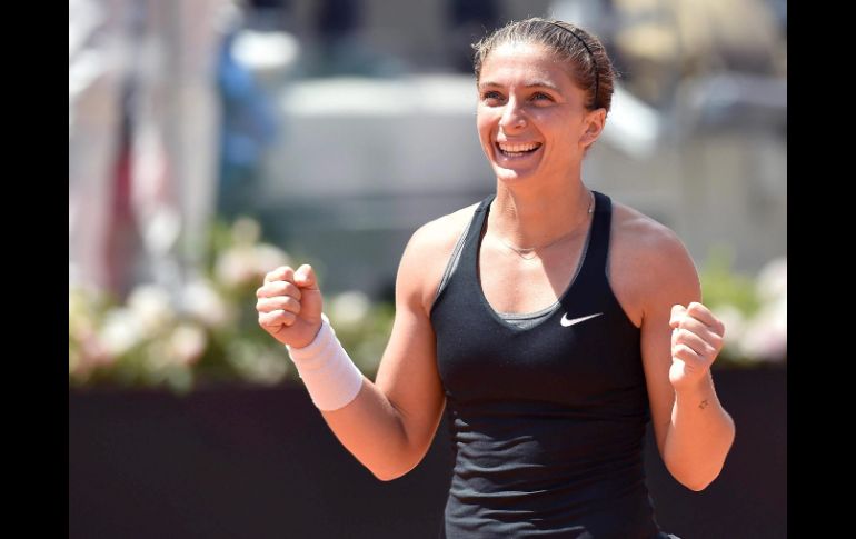 La italiana, Sara Errani disputará su segunda final del año y buscará ante Williams su octavo título en el circuito. EFE /