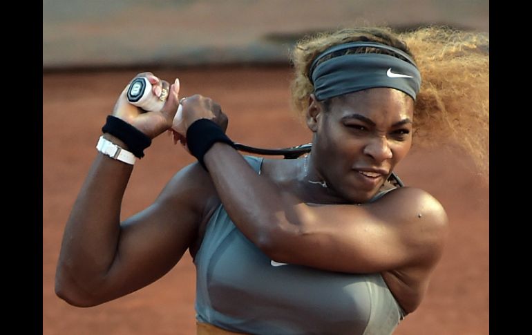 Serena volvió como las mejores y triunfó en la capital italiana. AFP /