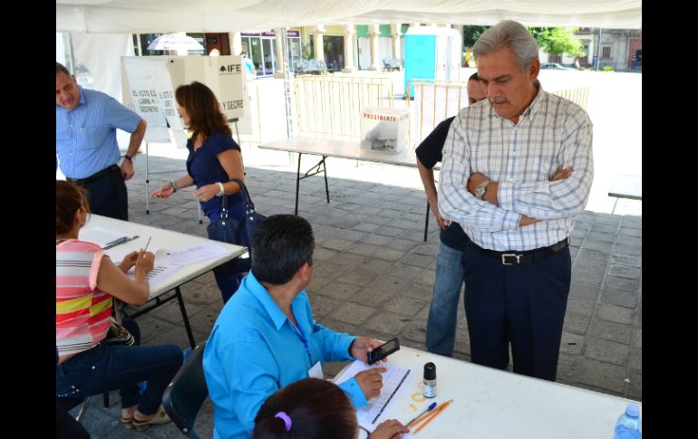 Cárdenas Jiménez dice que van por la reconciliación del partido.  /