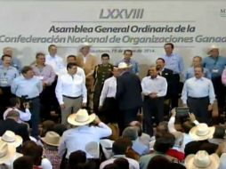 Peña Nieto inaugura la 78 Asamblea General Ordinaria de la Conago. TOMADA DE @gobrep  /