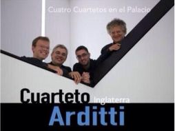 El Cuarteto Arditti es catalogado como uno de los ensambles más distinguidos en la interpretación de música contemporánea. ESPECIAL /