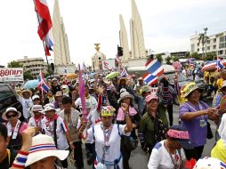 Un grupo de 70 senadores en su mayoría comparten la opinión de los manifestantes antigobiernistas. EFE /