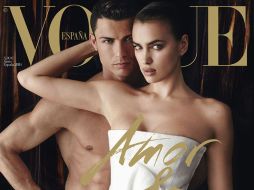 Ronaldo y Shayk 'desnudan su amor' en la revista. ESPECIAL /